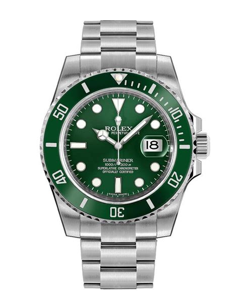 rolex cadran vert homme|rolex submariner verte.